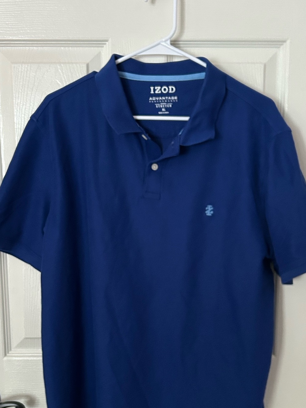 Izod Men’s Navy Blue Short Sleeve Polo
